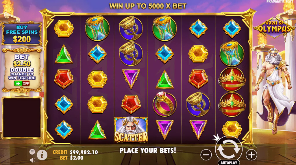 Gatrs of Olympus gameplay